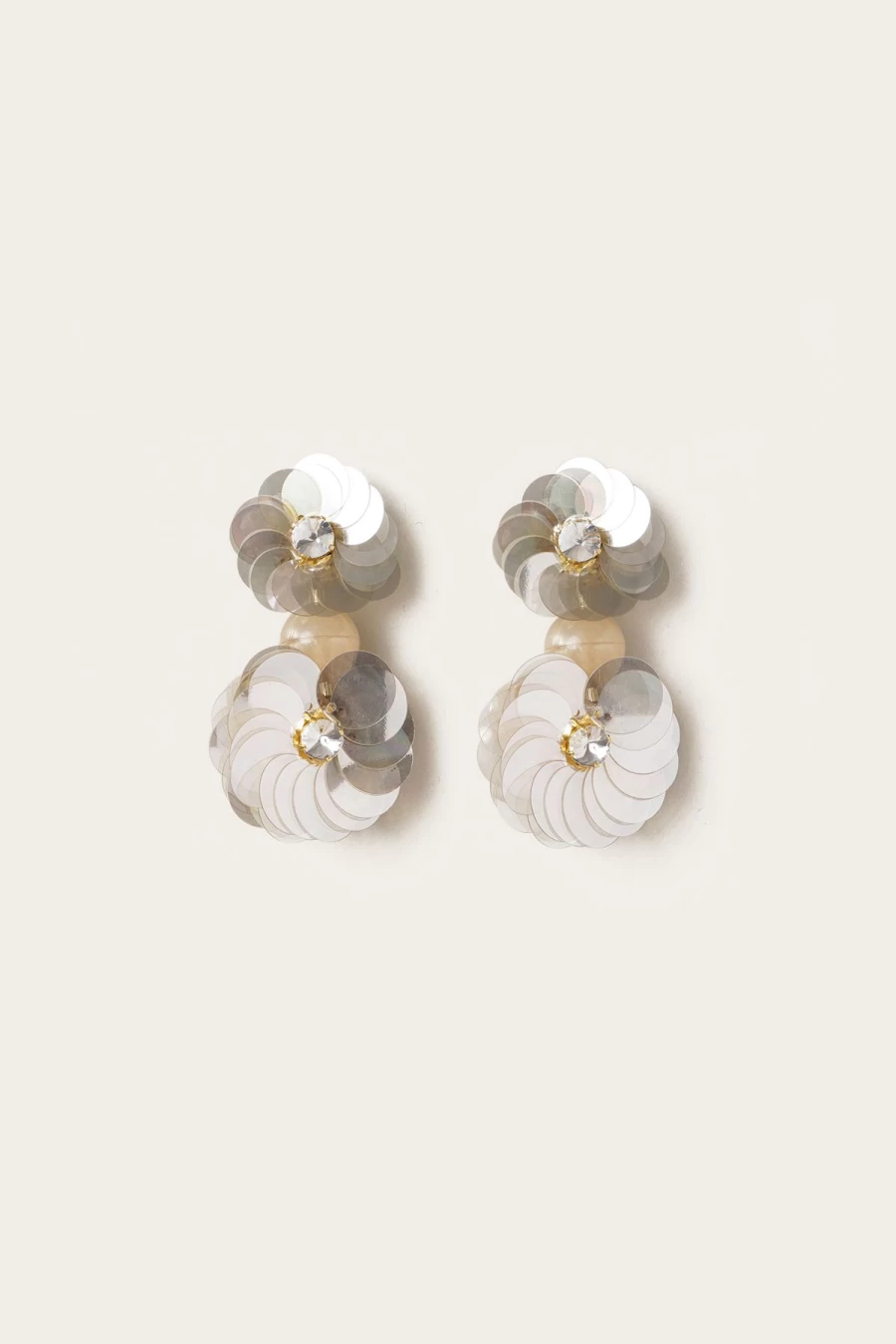 Vanina Women's Eclats De Paquerettes Daisy Stud Earrings - Floral Gold-Tone Jewelry