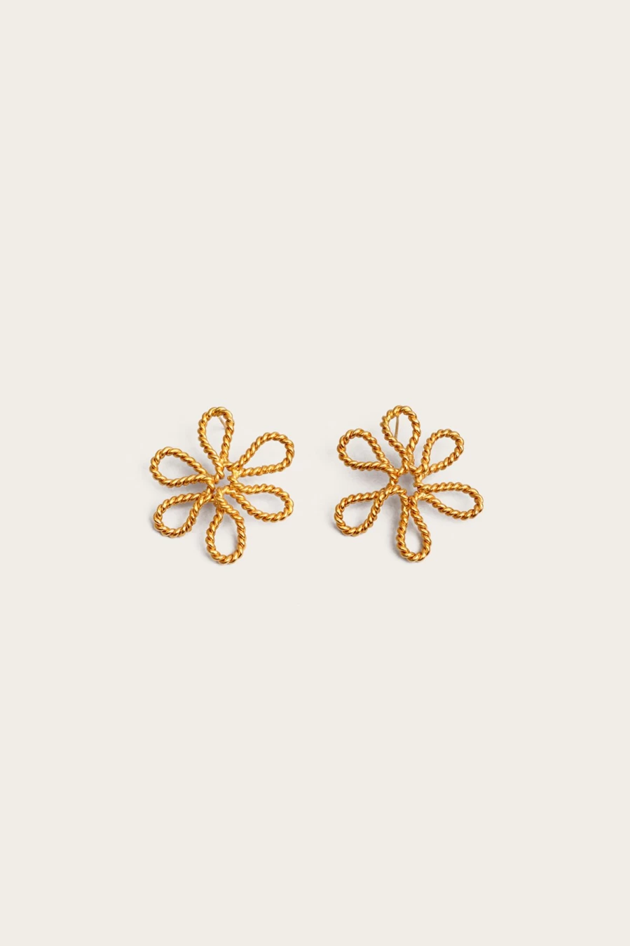 Vanina Mini Floral Stud Earrings for Women - Elegant Handmade Flower Jewelry