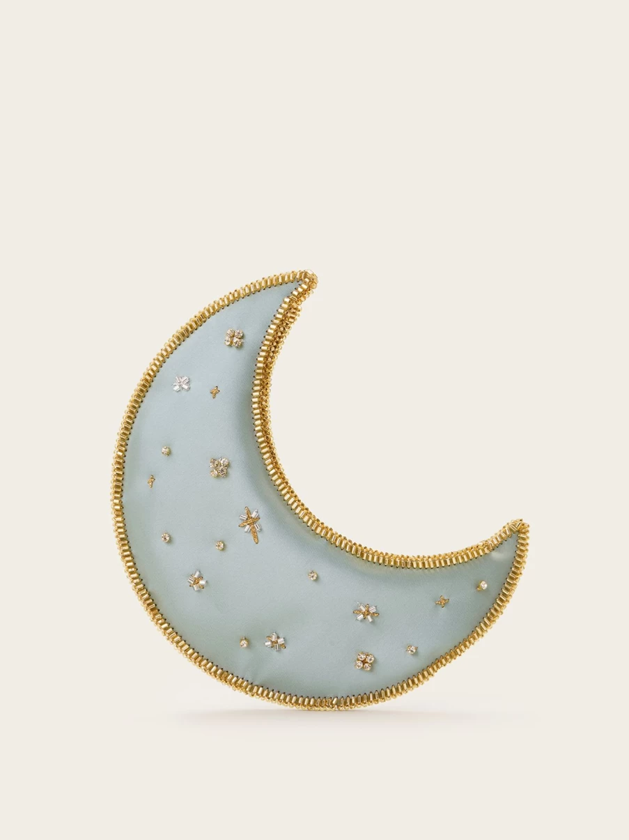 Vanina Women's Lune Scintillante Clutch - Sparkling Moon Evening Bag