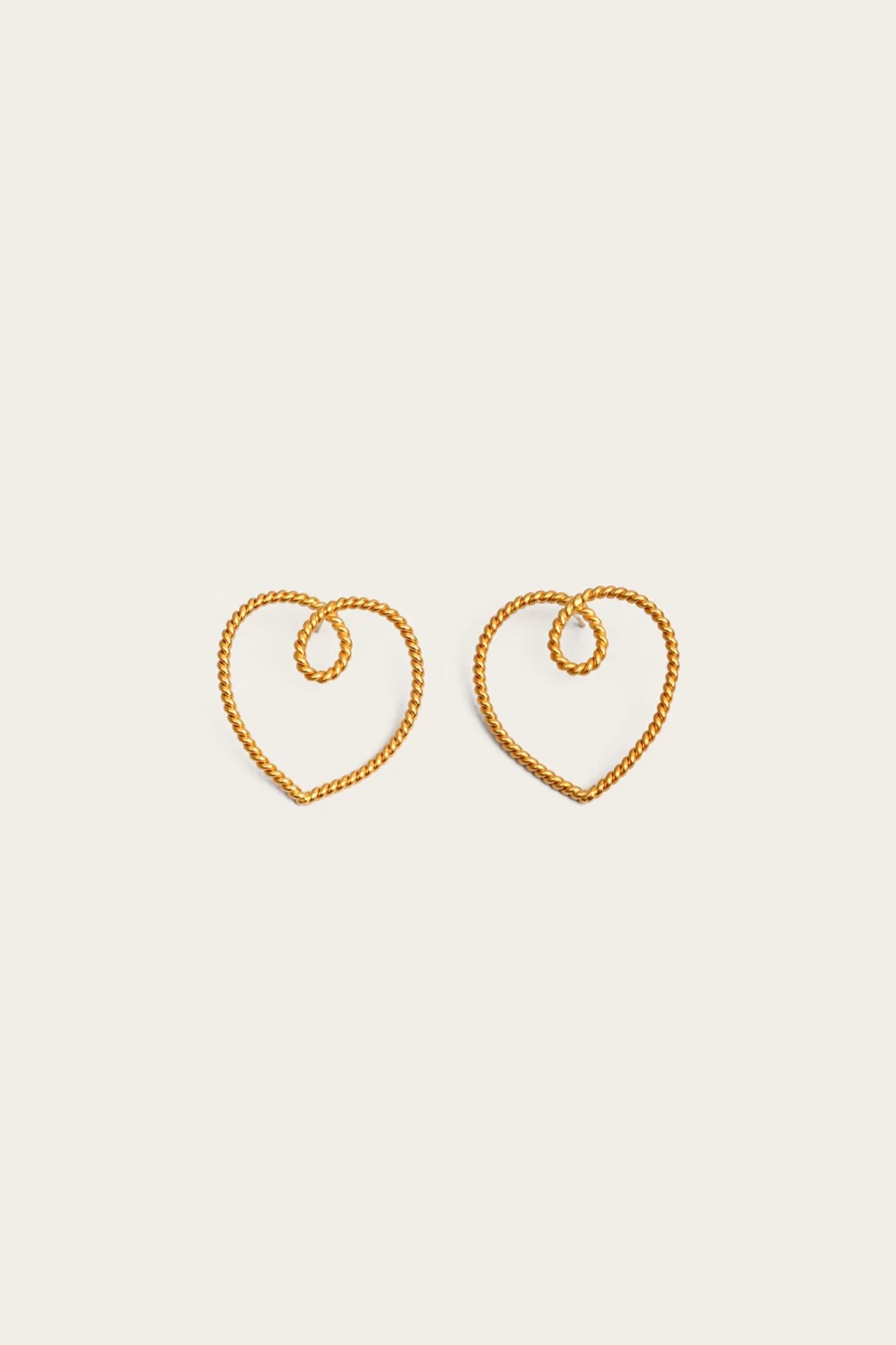 Vanina Mini Heart Stud Earrings for Women - Elegant Gold-Plated Dainty Jewelry Gift