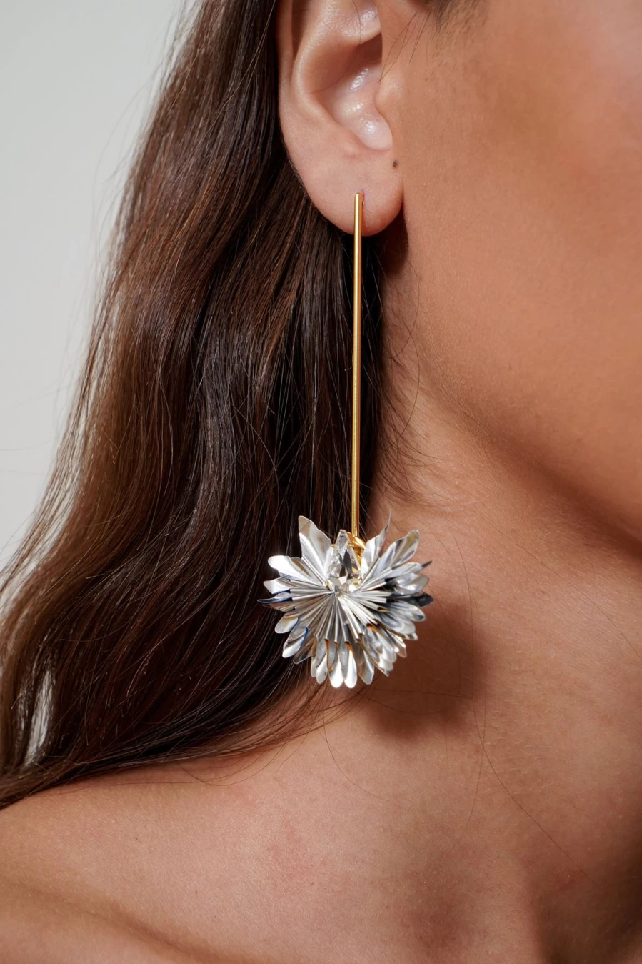 Vanina Women's Fleur De Sel Earrings - Handcrafted Salt Crystal Jewelry