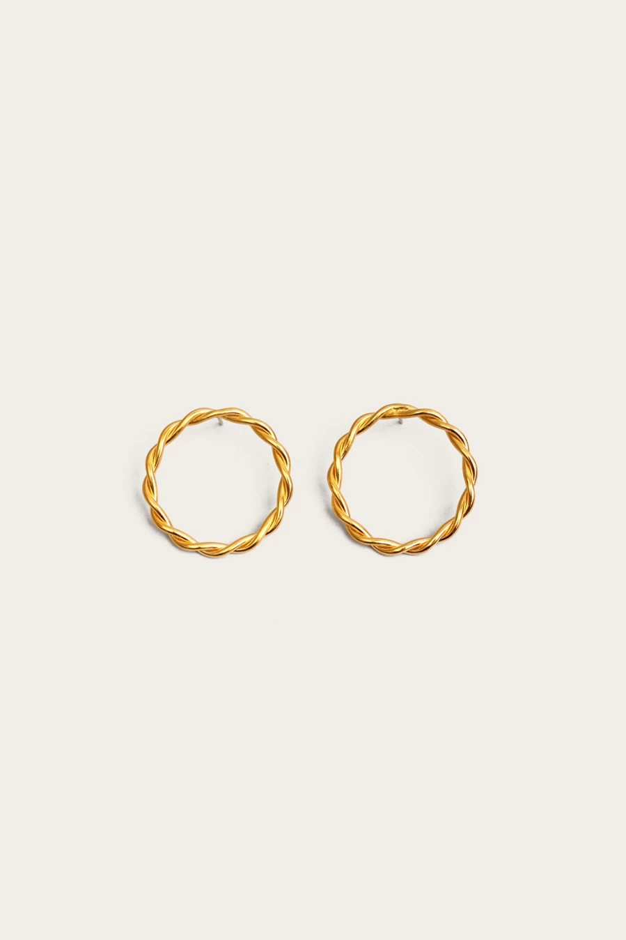 Vanina Women's Circle Earrings - Elegant Hoop Earrings for Everyday Wear