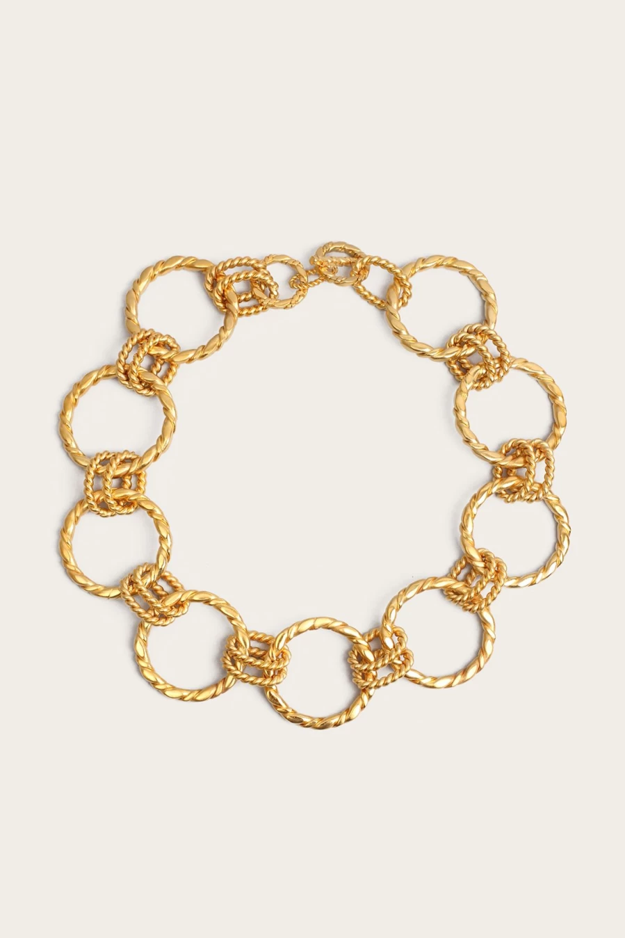 Vanina Women's Eternity Choker Necklace - Elegant Gold-Plated Statement Collar for Women