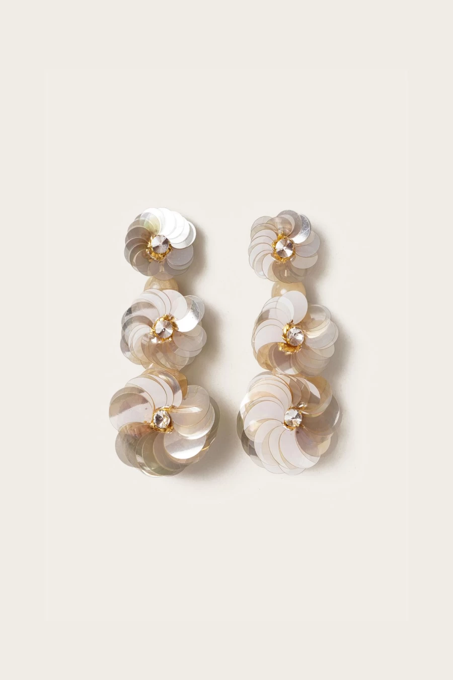 Vanina Women's Eclats De Paquerettes Daisy Stud Earrings - Floral Gold-Tone Jewelry