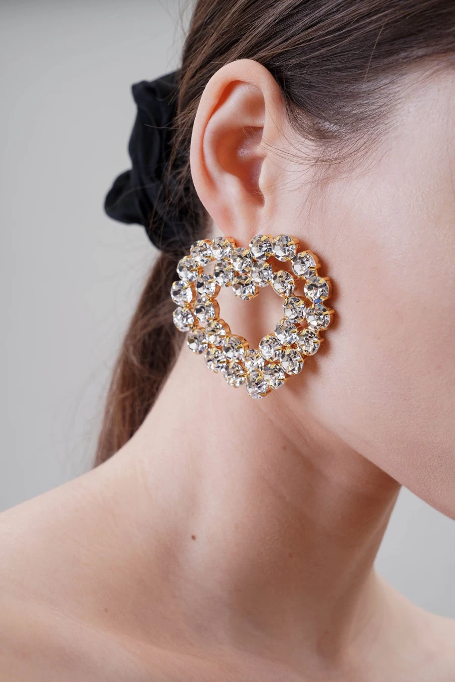 Vanina Women's Nuances Heart Earrings - Elegant Handcrafted Jewelry