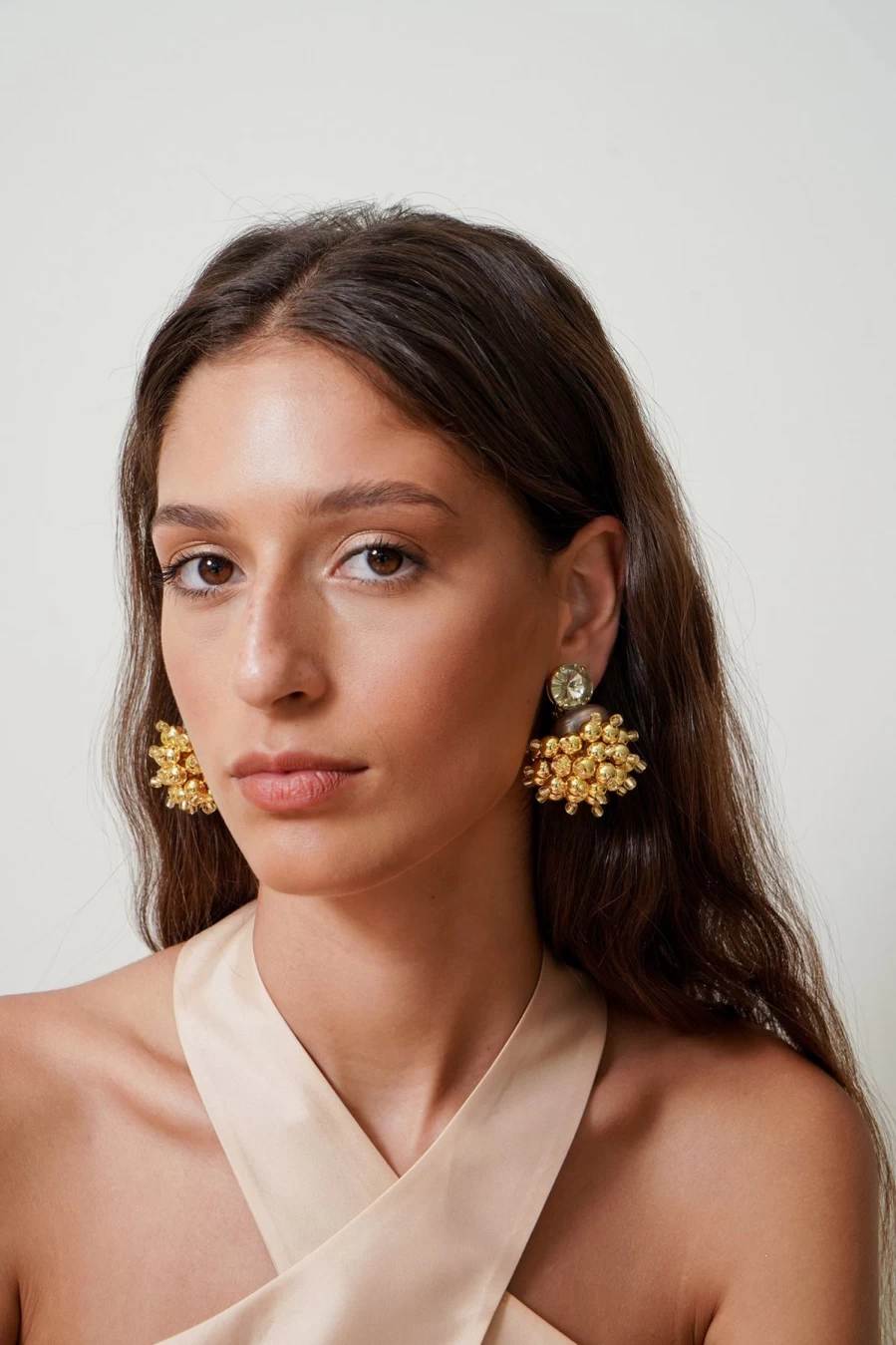 Vanina Women's Dandelion Pissenlit Earrings - Elegant Floral Jewelry