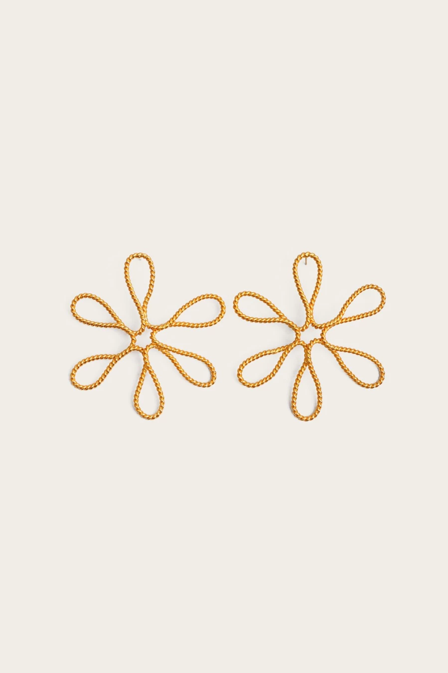 Vanina Women's Floral Earrings - Handcrafted Flower Design Jewelry for Women