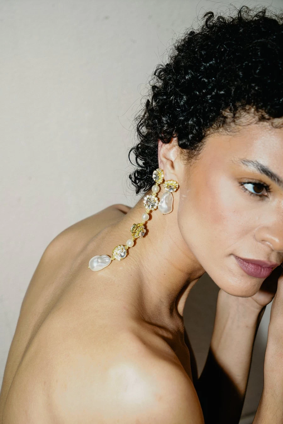 Vanina Soleil Pluvieux Earrings for Women - Elegant Raindrop-Inspired Jewelry