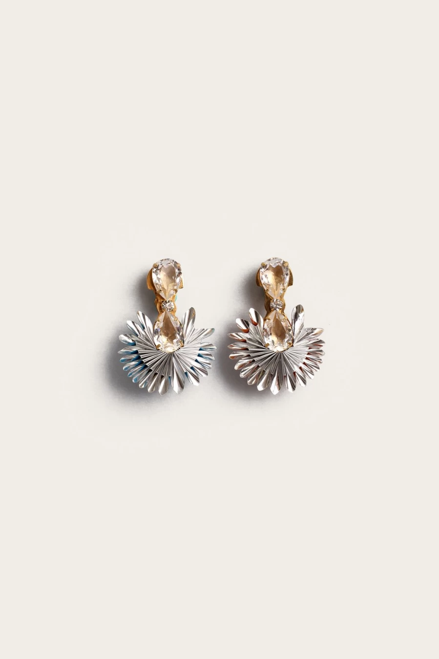 Vanina Women's Vanilla Pod Earrings - Gousse De Vanille Elegant Stud Earrings for Women