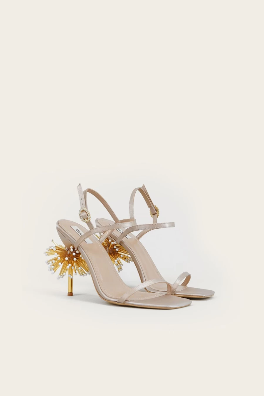 Vanina Women's Pissenlit Leather Sandals - Handcrafted Elegant Flat Slides
