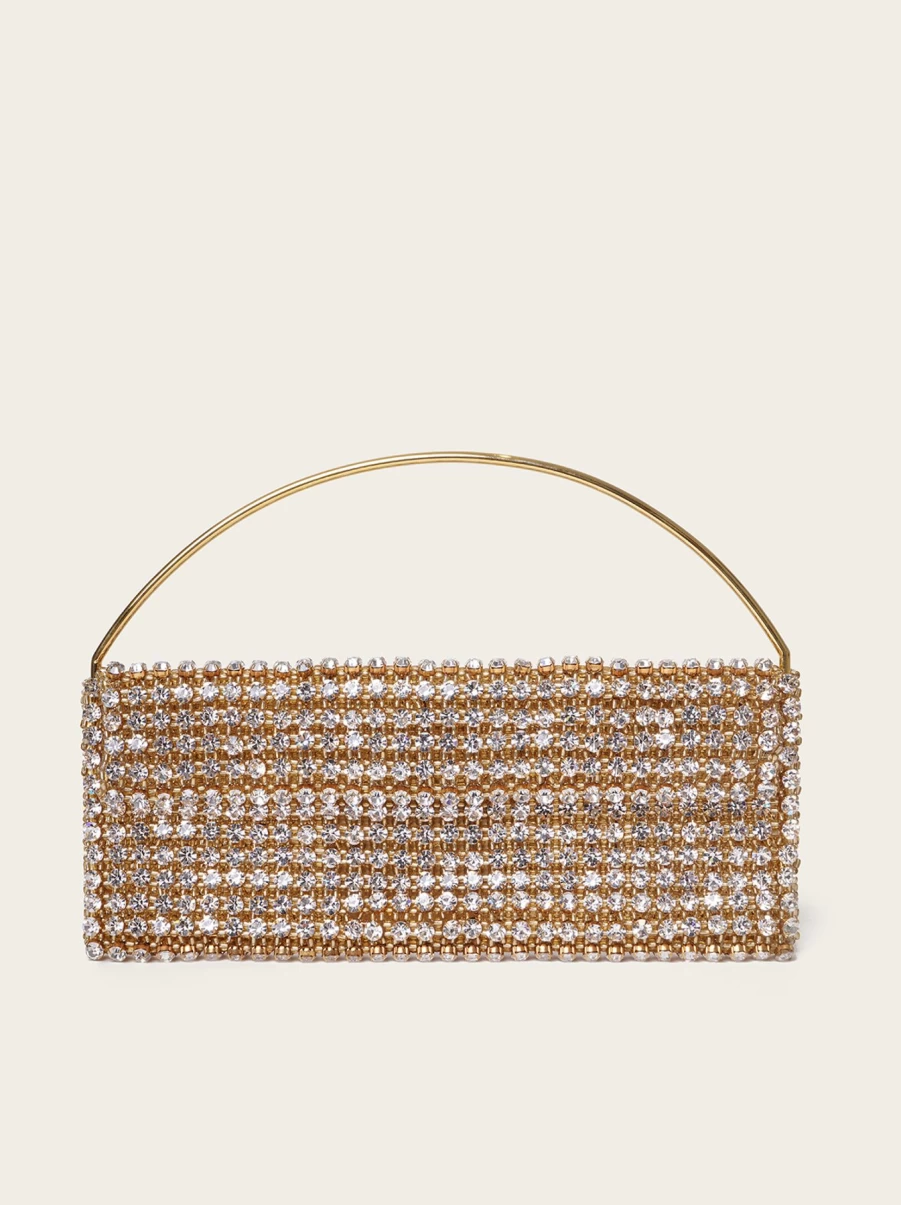 Vanina Women's Nuances Maxi Baguette Handbag - Elegant Designer Clutch for Women